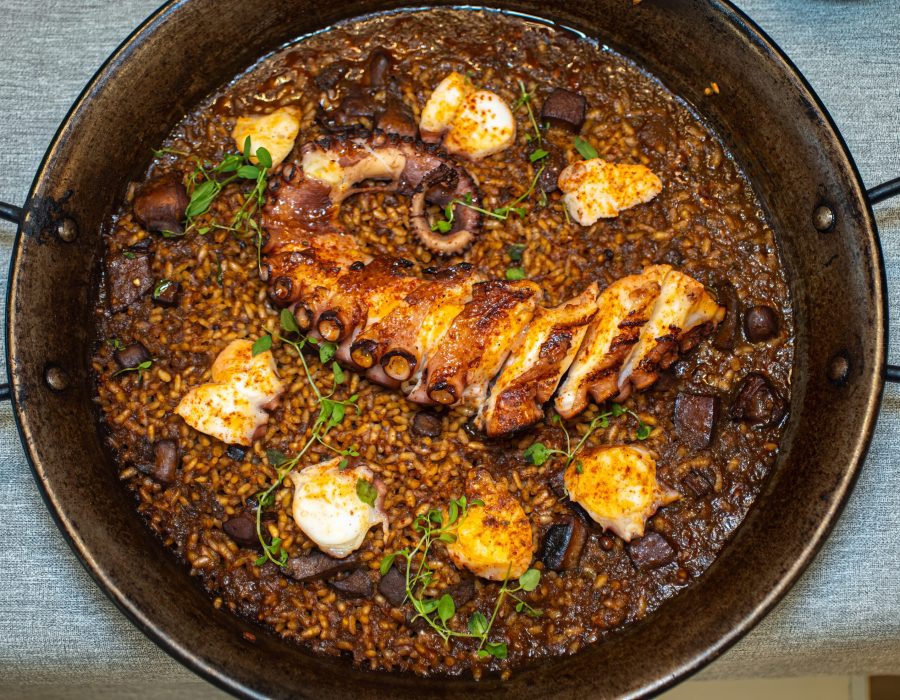 PAELLA DE PULPO